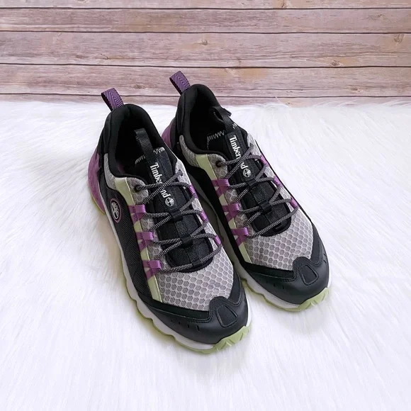 Timberland Men’s Solar Wave Low Taupe Mesh Sneakers - Picture 5 of 7